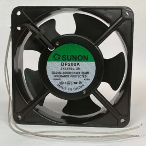 Sunon Part Number DP200A-2123XBL.GN Sunon AC Fan Sunon Super High Speed Fan Flying Leads AC Fan DP200A Ball Bearing AC Fan Brushless Fan Alternating Current Fan 230V Fan Refrigeration Fan Sunon Electronics Cooling Fan